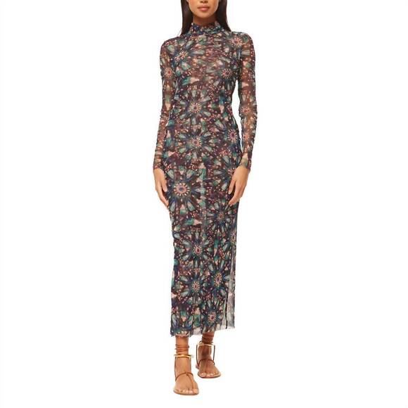 NEW MISA LOS ANGELES liv dress in indigo burst